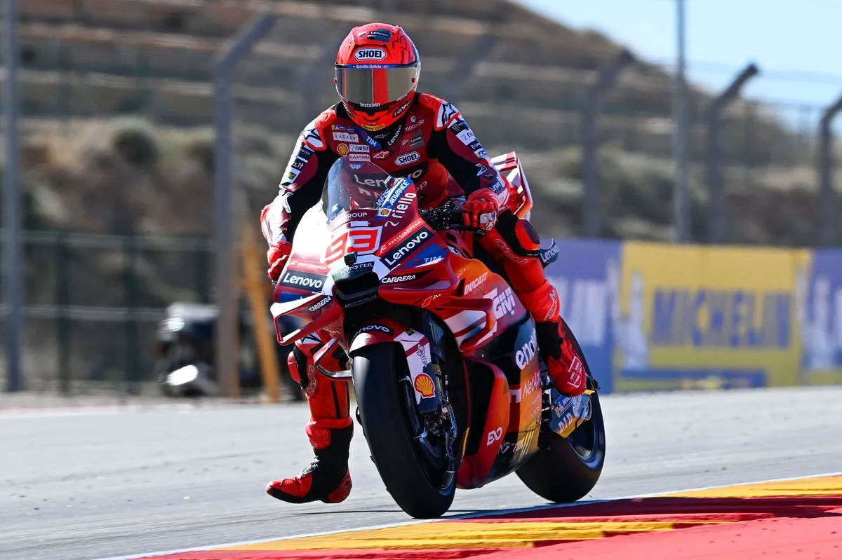 Marc Marquez Menang Dominan di Sprint GP Aragon