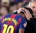 Hansi Flick Bela Penampilan Lamine Yamal yang Belum Cetak Gol