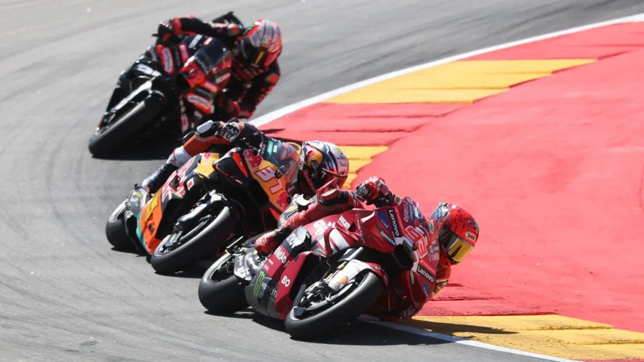 Hasil Race MotoGP Aragon 2026: Marc Marquez Taklukkan Pedro Acosta