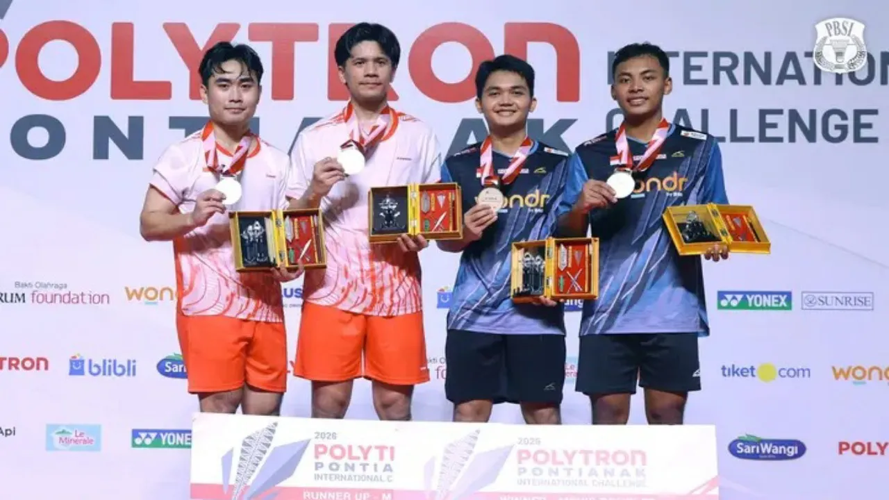 Kalahkan Yeremia-Patra, Wahyu-Pulung Juara Pontianak International Challenge 2026