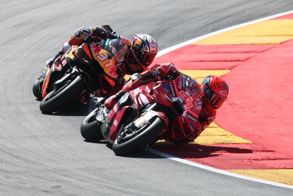 Marc Marquez Raih Kemenangan Penting di GP Aragon