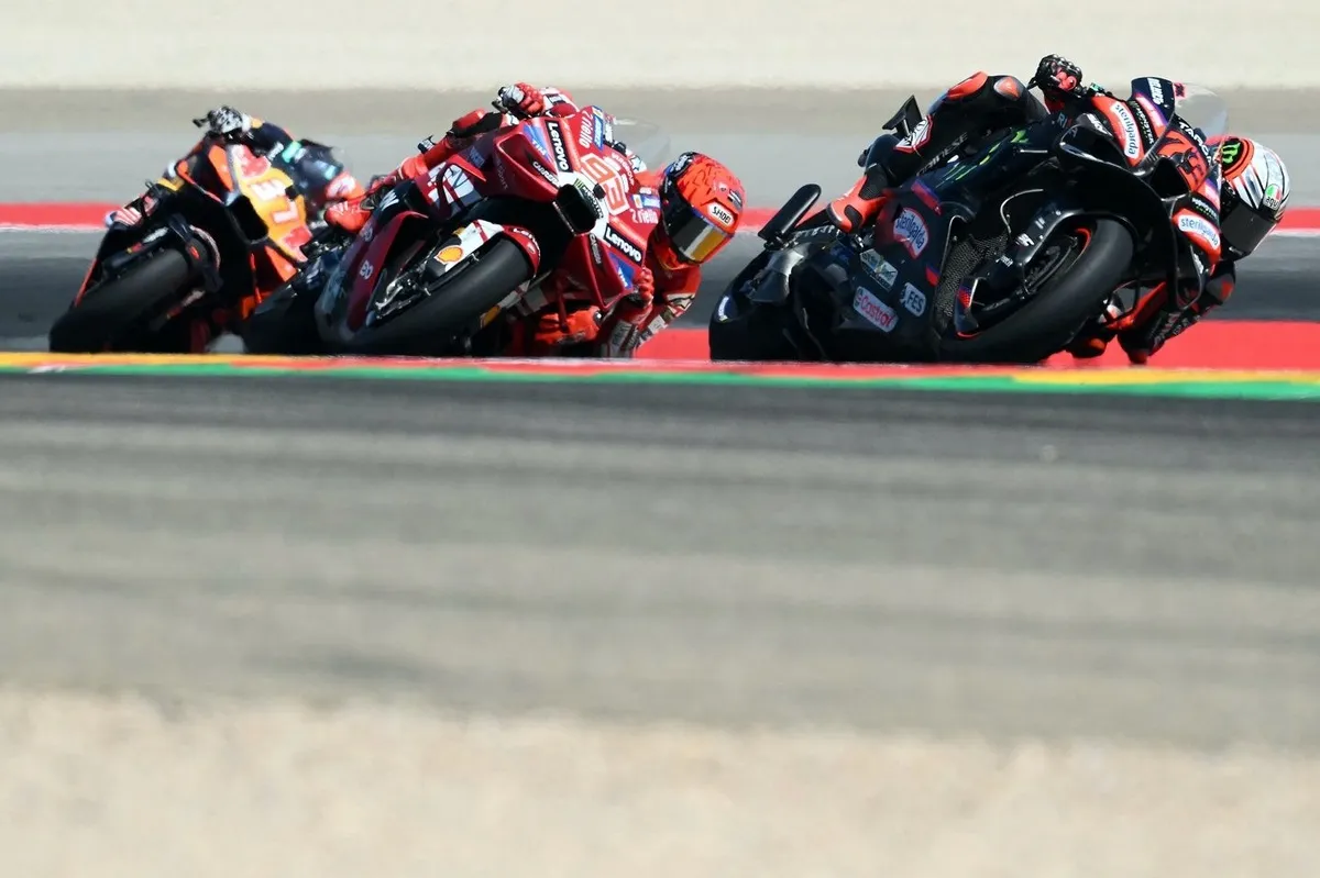 Marquez vs Bezzecchi: Duel Slipstream di GP Aragon