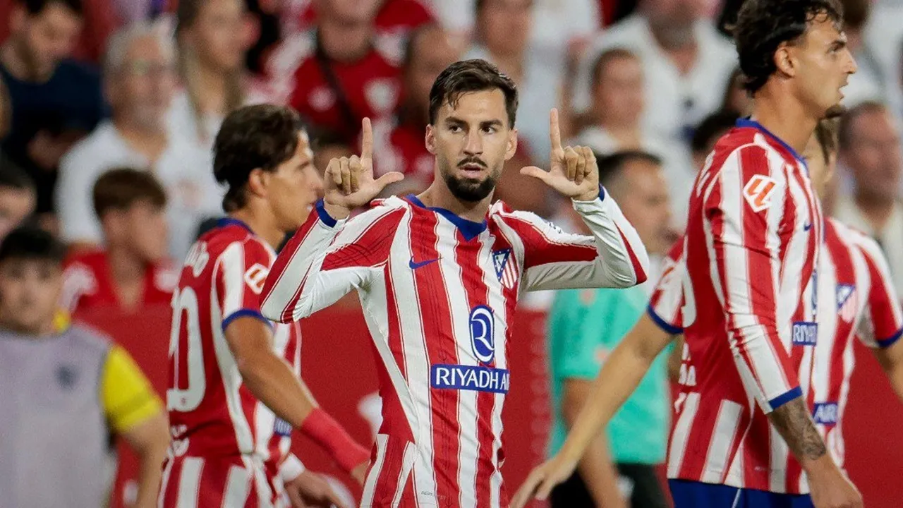 Atletico Madrid menang vs Sevilla 3-1
