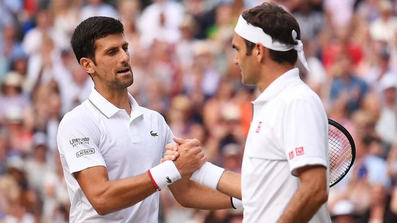 Novak Djokovic Beri Selamat Atas Pencapaian Teranyar Roger Federer