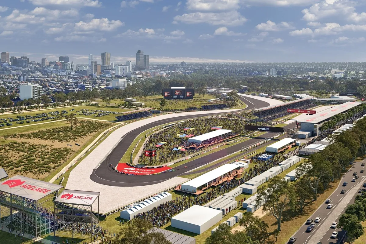 Rancangan Sirkuit MotoGP Adelaide Diumumkan, Nilai Proyek €60 Juta - sumber: (motorsport)