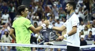 Hasil US Open: Mariano Navone Kejutkan Novak Djokovic