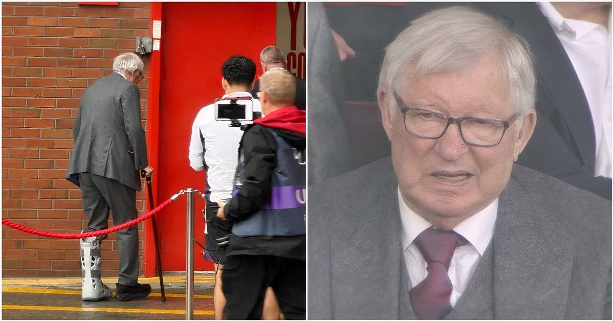 Sir Alex Ferguson Kenakan Penyangga dalam Laga Man Utd vs Ipswich, Ini Alasannya