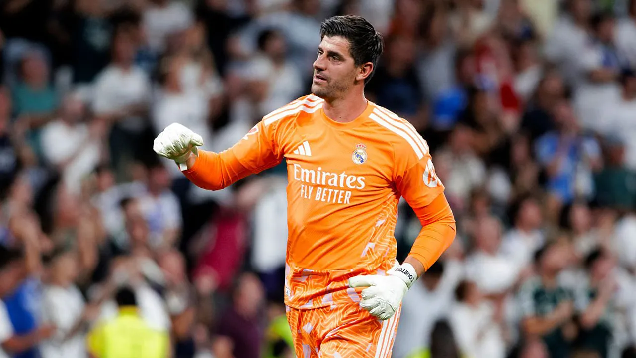 Thibaut Courtois Bahagia Real Madrid Akhirnya Catat Clean Sheet Musim Ini