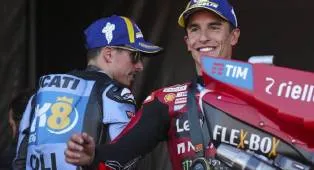 Alex Marquez Tertawa Lihat Kesalahan Fatal Marc Marquez di Aragon