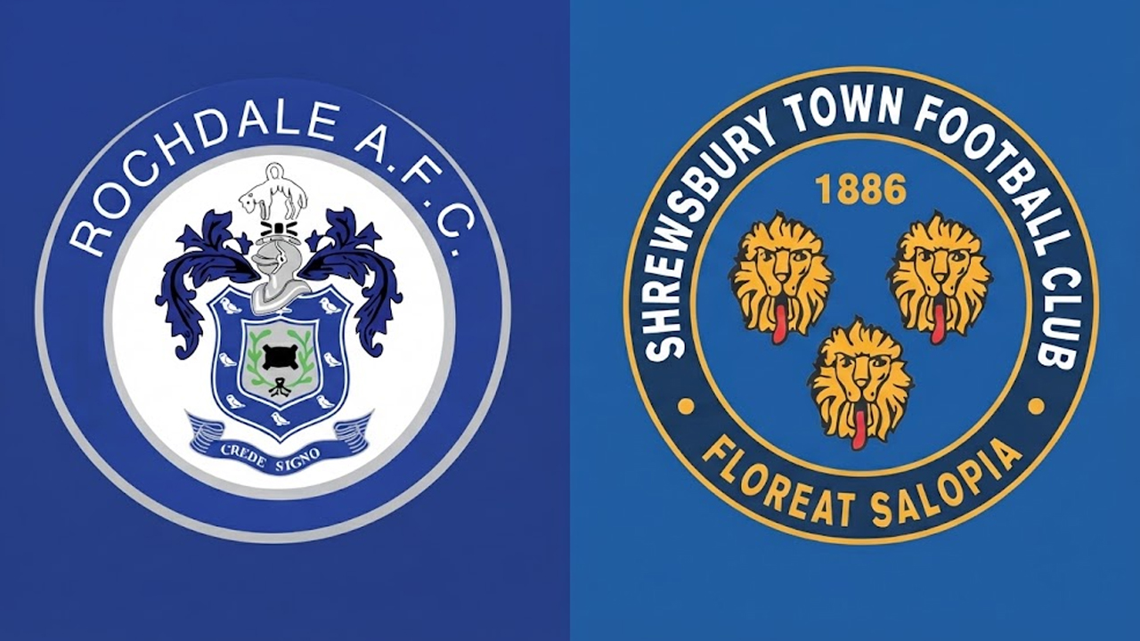 Angka dan Statistik Jelang Laga Rochdale vs Shrewsbury Town di League Two