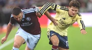 Keputusan Wasit Pertahankan Christos Tzolis di Laga Aston Villa vs Arsenal Terungkap