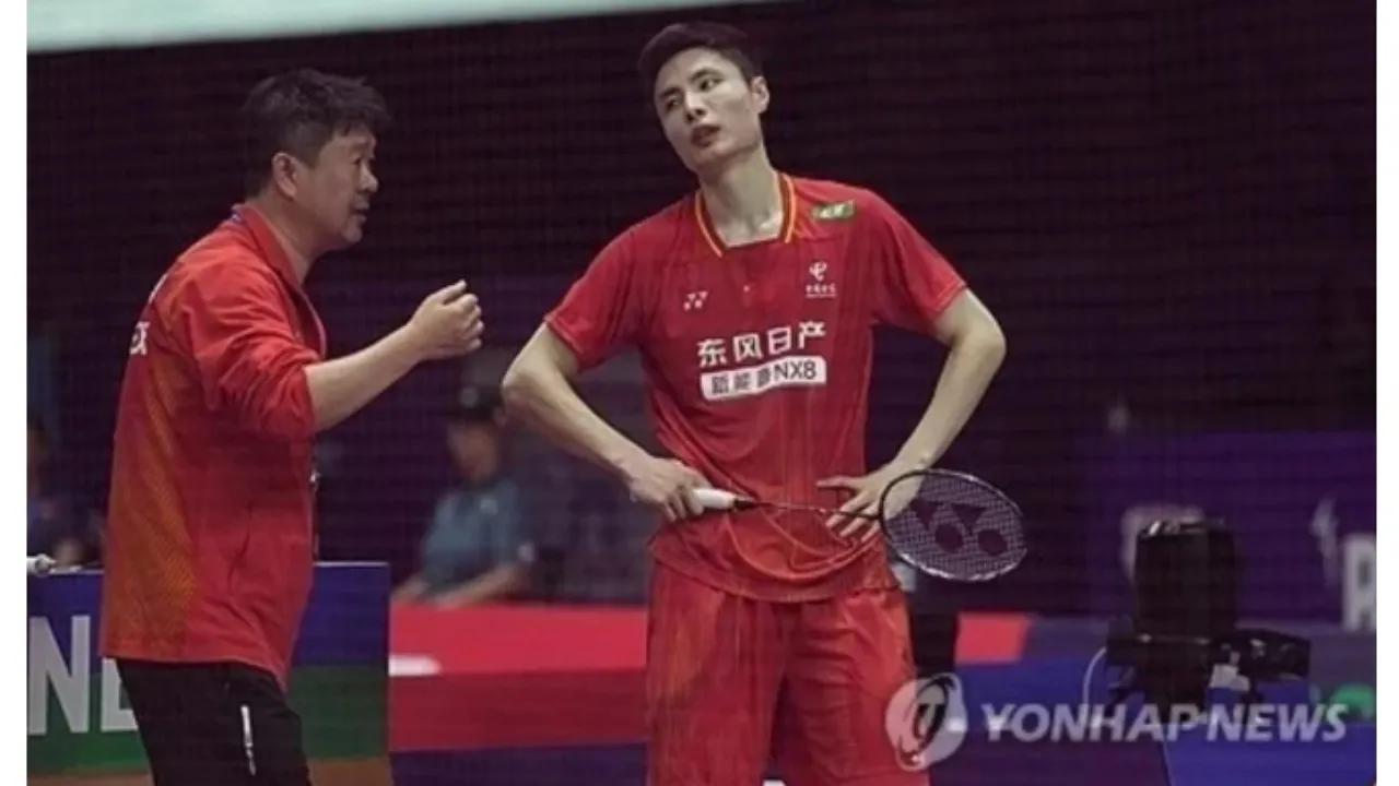 Shi Yuqi Kembali Tumbang di Babak Pertama China Masters 2026