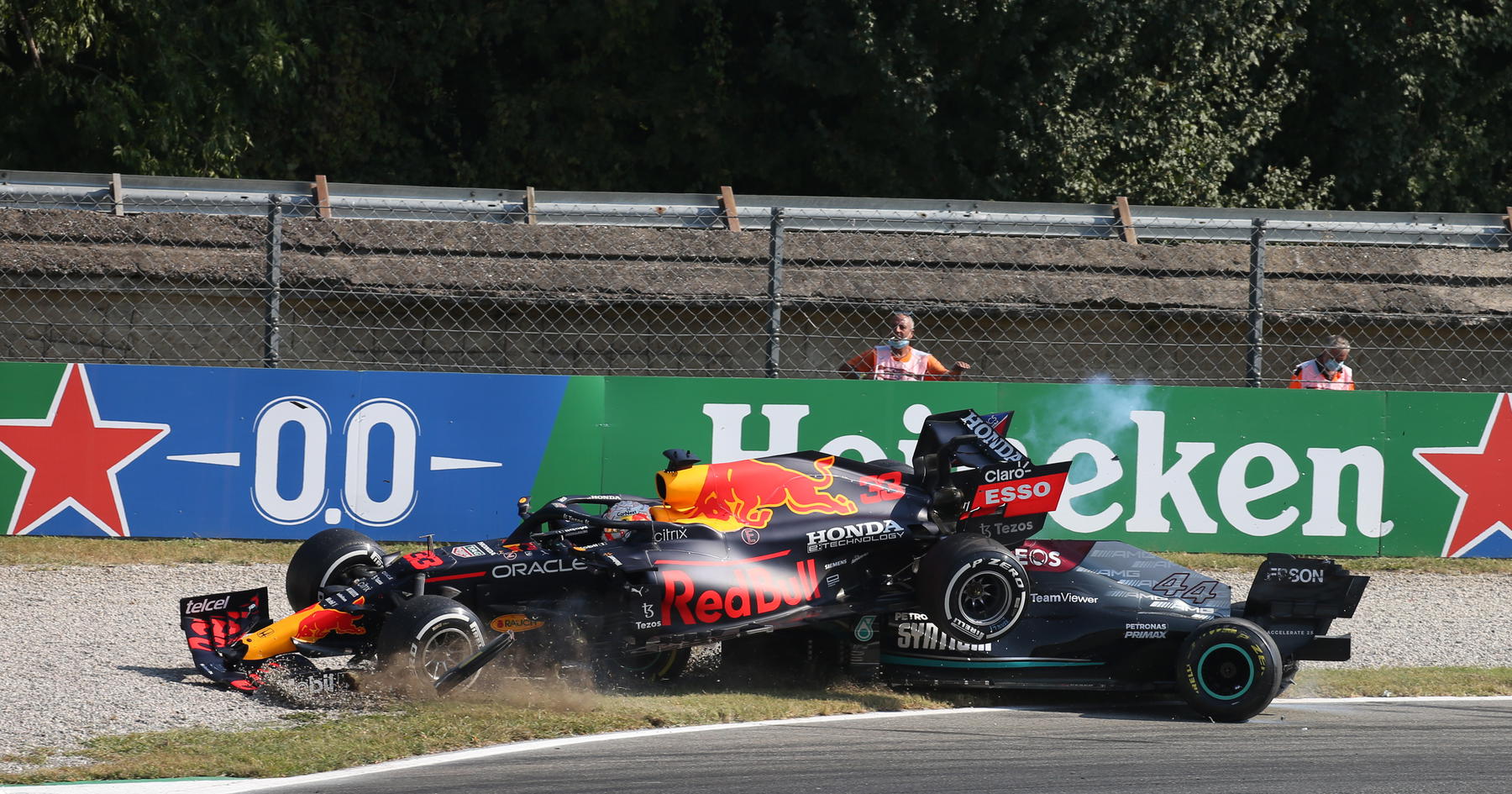 Drama F1 di Italia: Balapan Ketat dan Insiden Mengejutkan