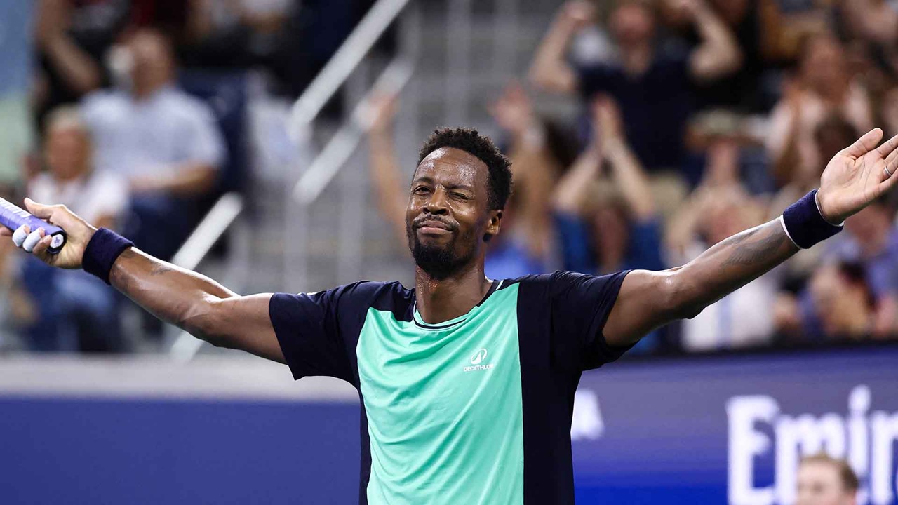 Hasil US Open: Gael Monfils Rayakan Hari jadi Ke-40 Dengan Kemenangan