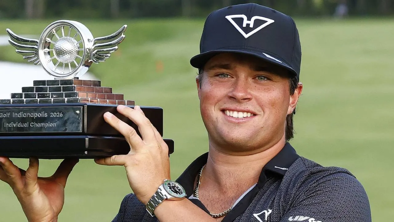Jackson Koivun menjadi pegolf pertama sejak Jordan Spieth pada 2013 yang memulai tahun tanpa kartu PGA Tour tetapi kemudian masuk tim Amerika Serikat untuk Presidents Cup. (Foto: Golf Digest)