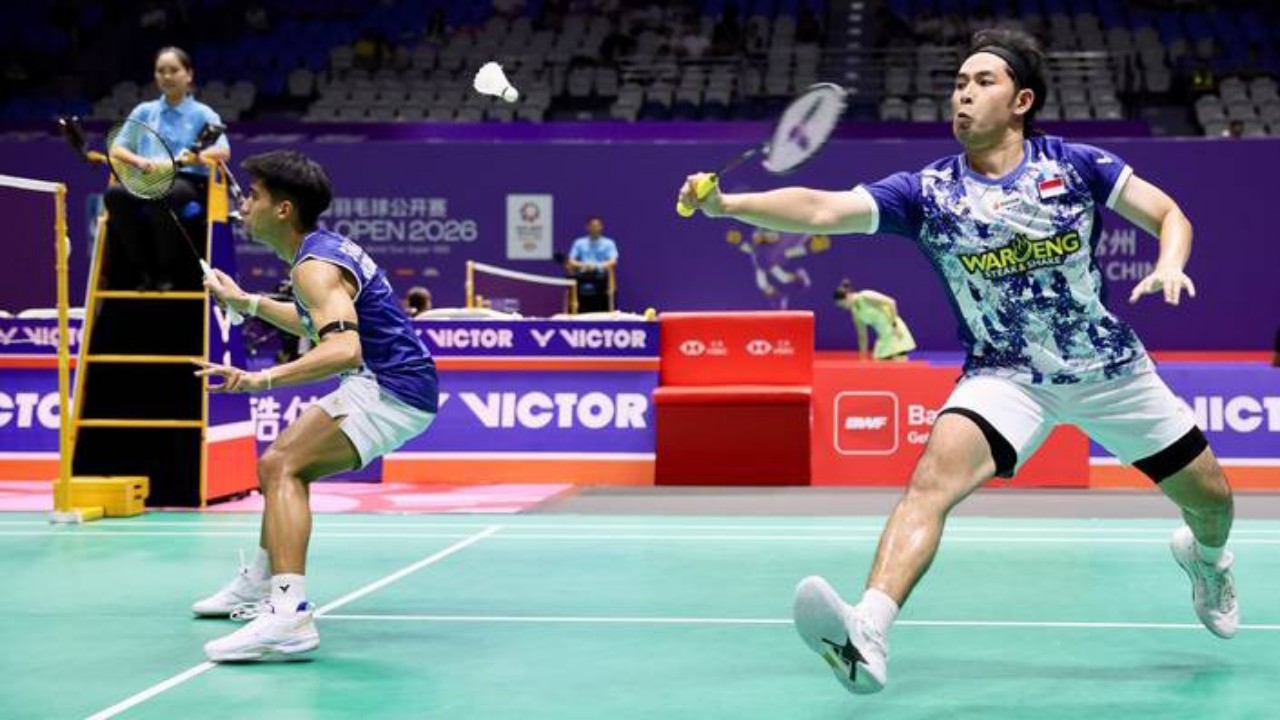 Sikat Korea, Sabar-Reza Amankan 16 Besar China Masters 2026