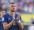 Edin Dzeko Umumkan Pensiun dari Timnas Bosnia Bulan Depan
