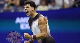 Hasil US Open: Ben Shelton Benamkan Hubert Hurkacz