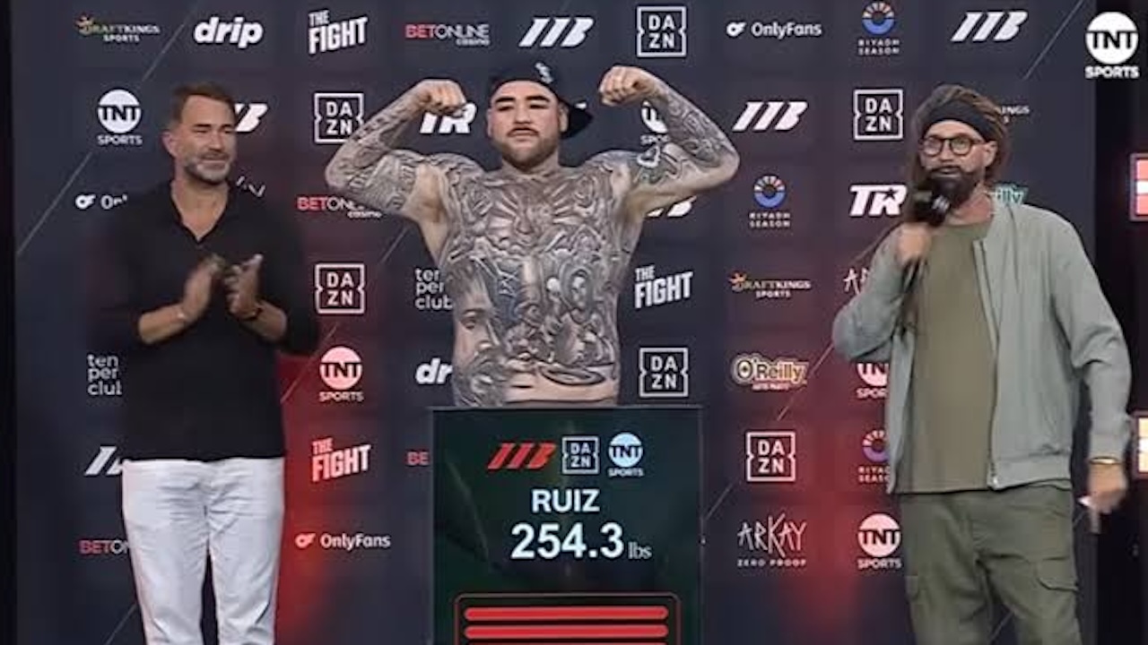 Andy Ruiz Jr Turunkan Berat Badan Jelang Hadapi Damian Knyba