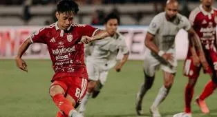 Bali United 2-1 PSS Sleman, Serdadu Tridatu Amankan 3 Poin Penting
