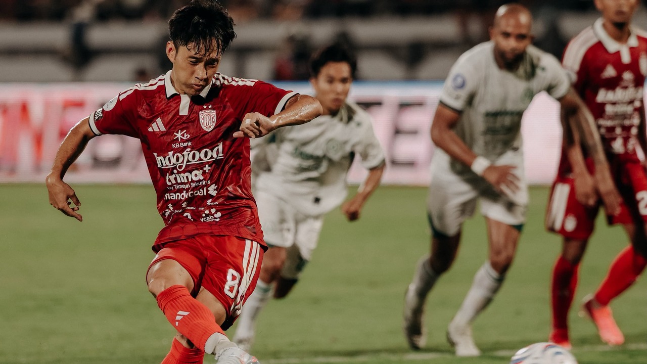 Bali United 2-1 PSS Sleman, Serdadu Tridatu Amankan 3 Poin Penting