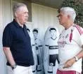 Carlo Ancelotti Kunjungi Tempat Latihan Real Madrid