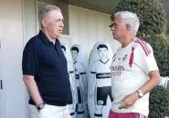 Carlo Ancelotti Kunjungi Tempat Latihan Real Madrid