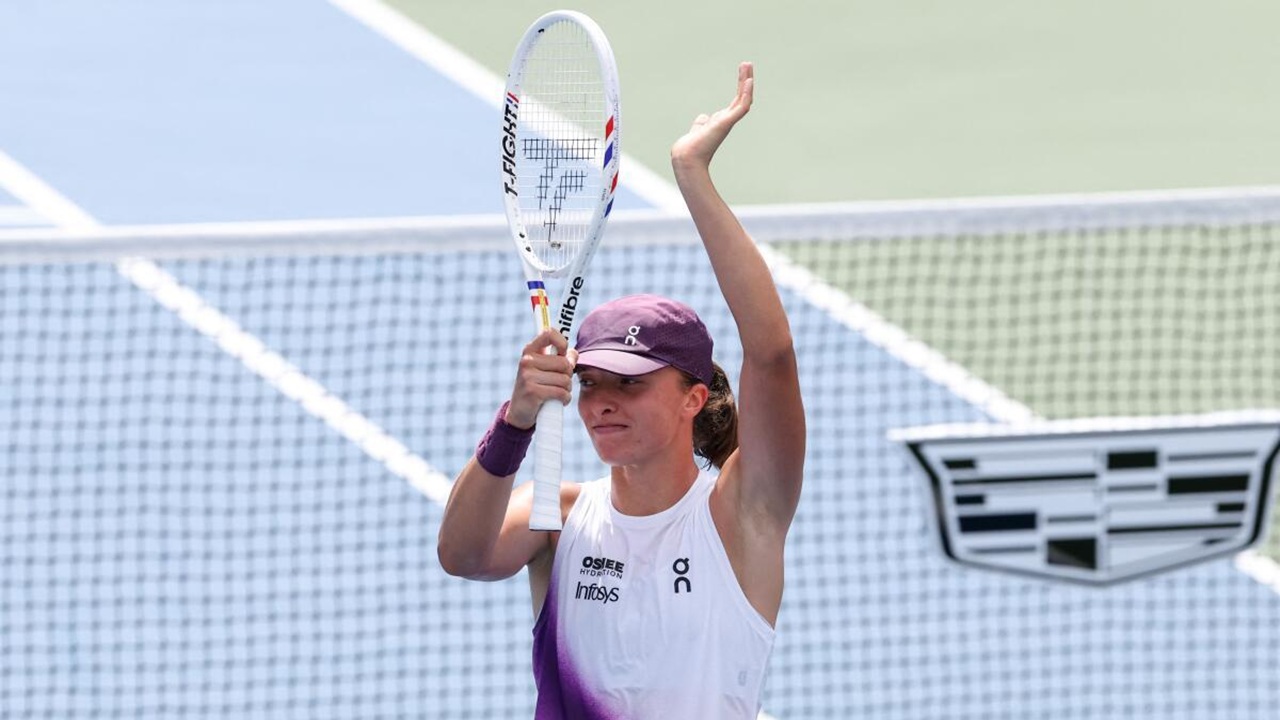 Hasil US Open: Iga Swiatek Masih Terlalu Tangguh Bagi Nadia Podoroska