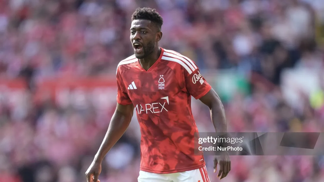 Ibrahim Sangare Siap Kembali Bela Nottingham Forest Lawan Tottenham