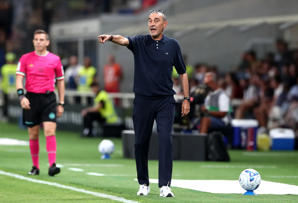 Sarri Lega Bursa Transfer Usai, Fokus Hadapi Ancaman Malen di Laga Roma - sumber: (footballitalia)