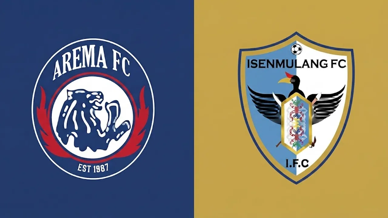 Statistik Jelang Laga Arema FC vs Isenmulang Kalteng di Super League