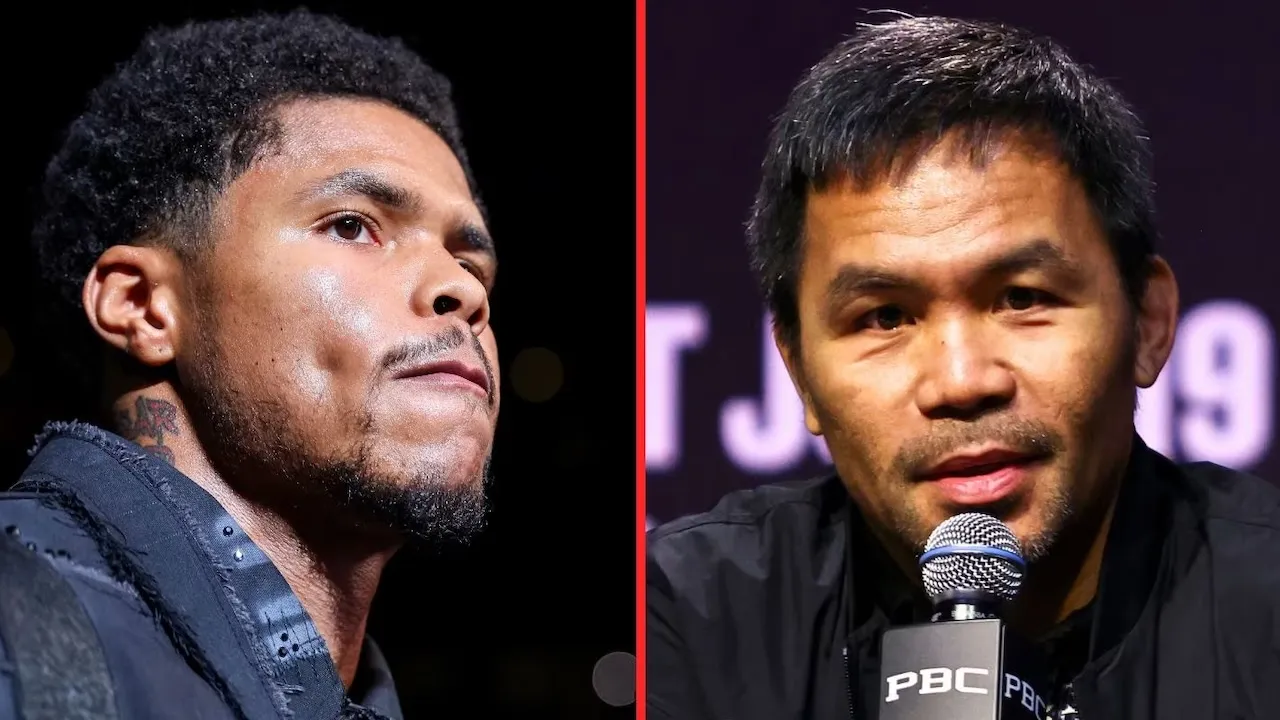 Manny Pacquiao, Shakur Stevenson