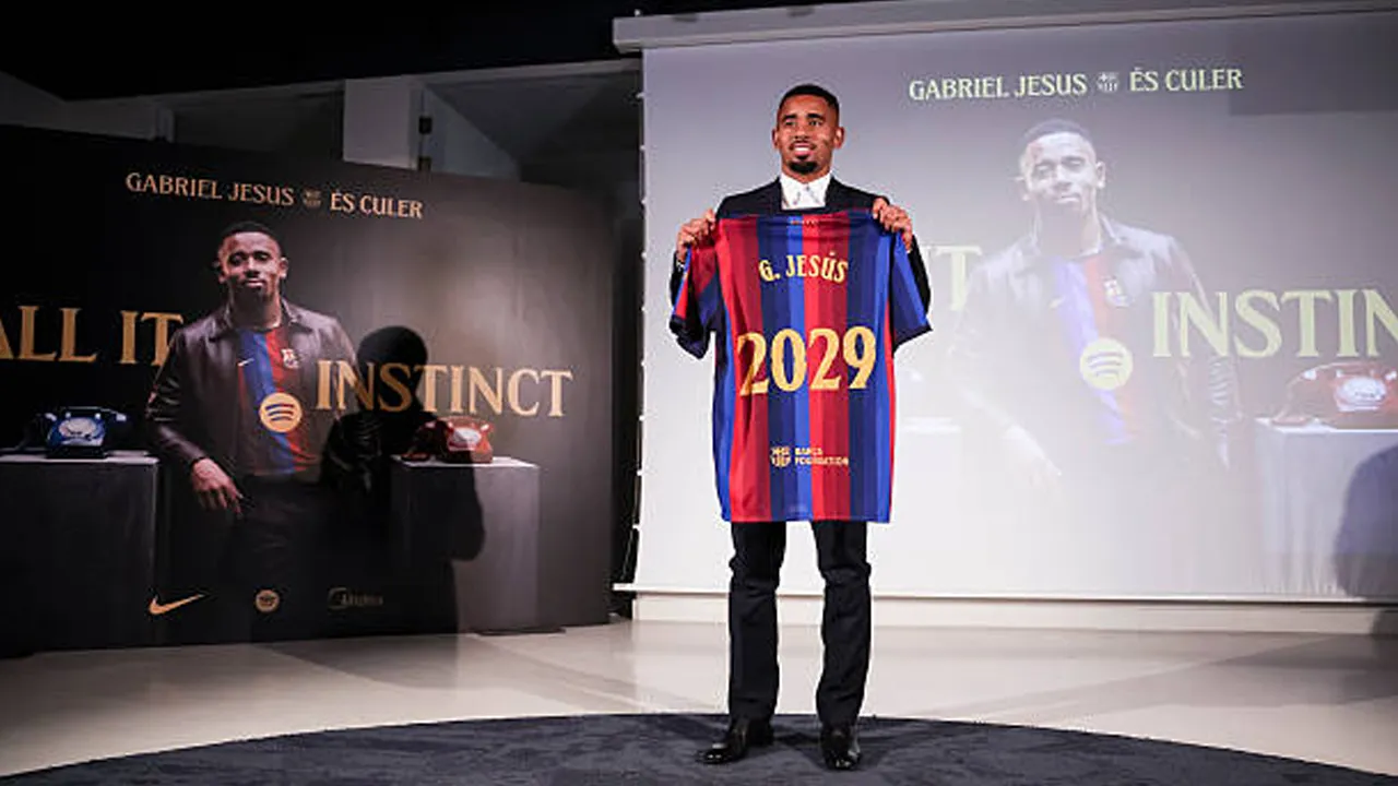 Meski Belum Sepenuhnya Fit, Hansi Flick Pastikan Gabriel Jesus Siap Main