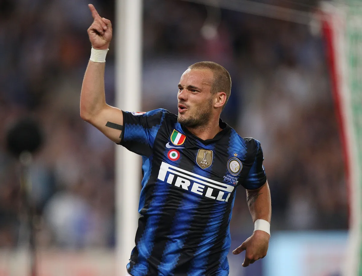 Wesley Sneijder Yakin Inter Bisa Tunjukkan Dominasi ke Real Madrid - sumber: (footballitalia)