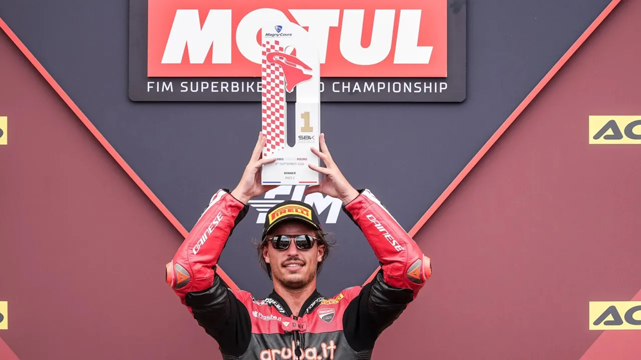 Hasil Race 2 WSBK Prancis: Nicolo Bulega Kembali Berjaya