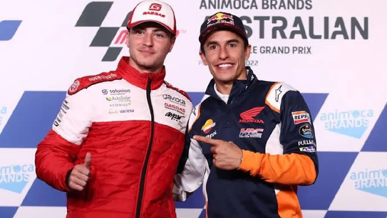 Marc Marquez dan Izan Guevara