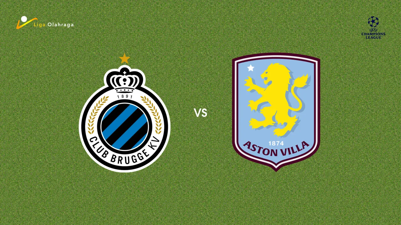 Prediksi Club Brugge vs Aston Villa, 09 September 2026 Champions League