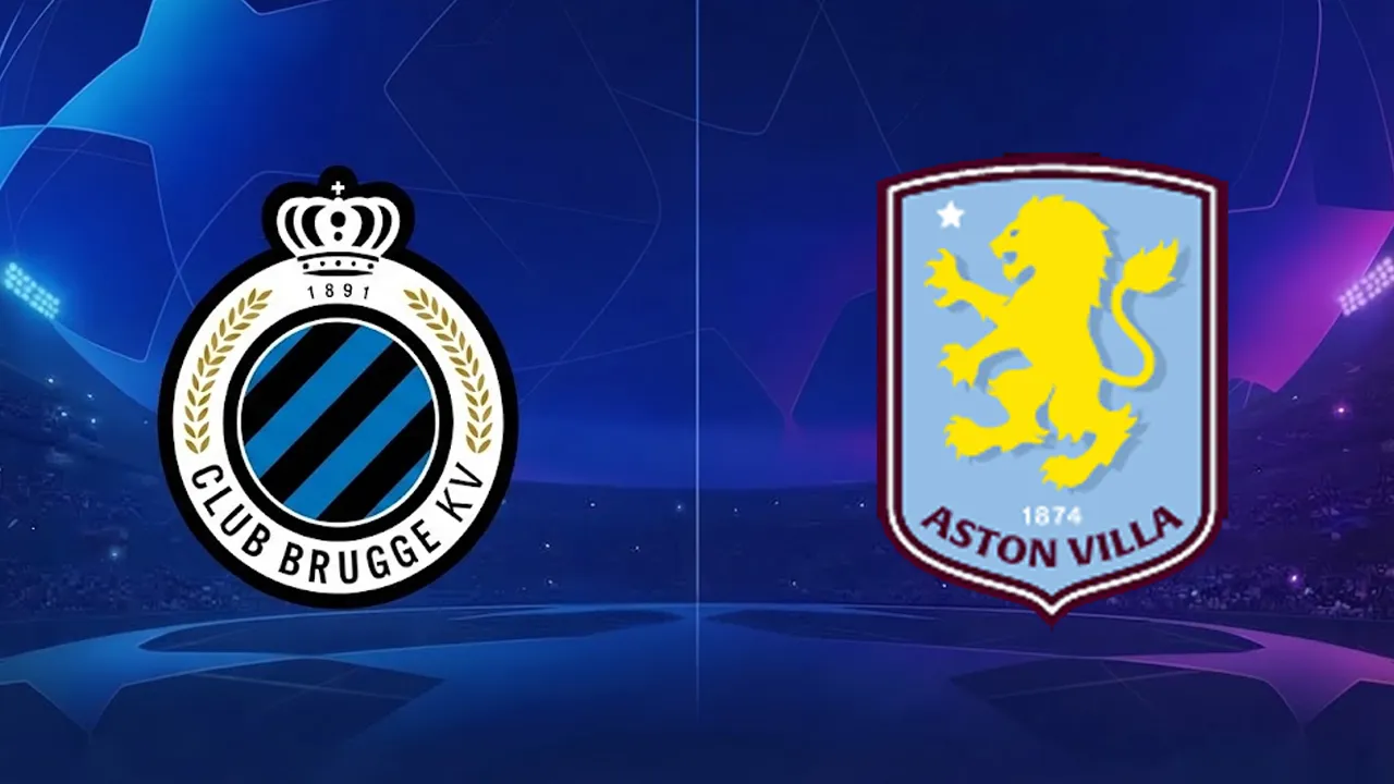 Angka dan Statistik Jelang Laga Club Brugge vs Aston Villa di Fase Liga UCL