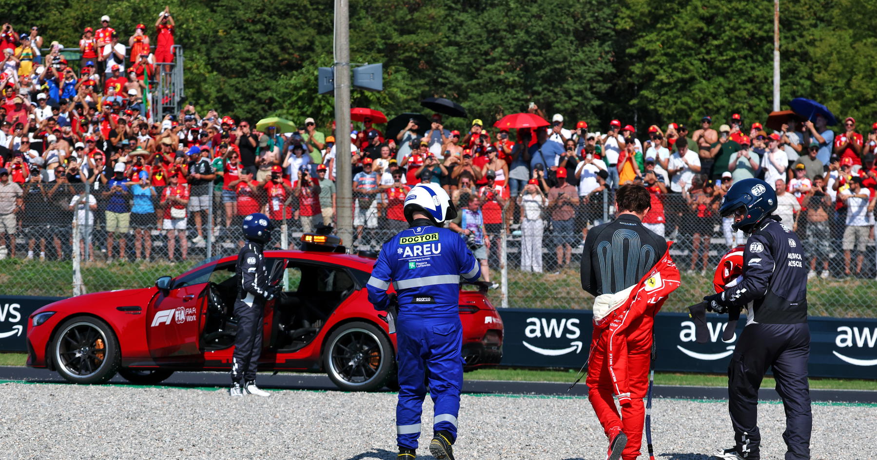 Charles Leclerc Alami Masalah Penglihatan Usai Kecelakaan Monza