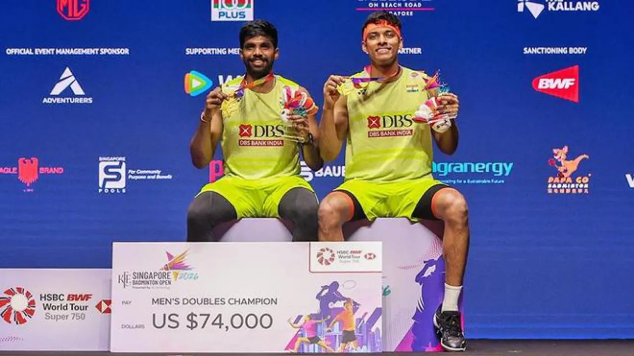 Daftar Lengkap Gelar BWF Tour Satwik-Chirag Sepanjang Karirnya