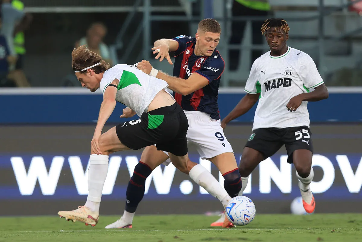 Derby Sengit: Bologna dan Sassuolo Berbagi Angka dalam Laga Dramatis - sumber: (footballitalia)
