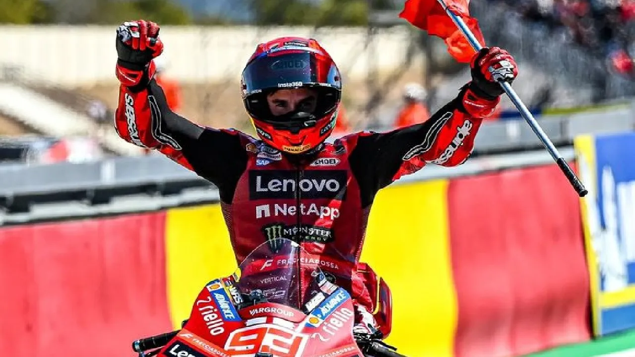 Dokter Marc Marquez Heran, Kondisinya Tak Seharusnya Bisa Menang di Aragon