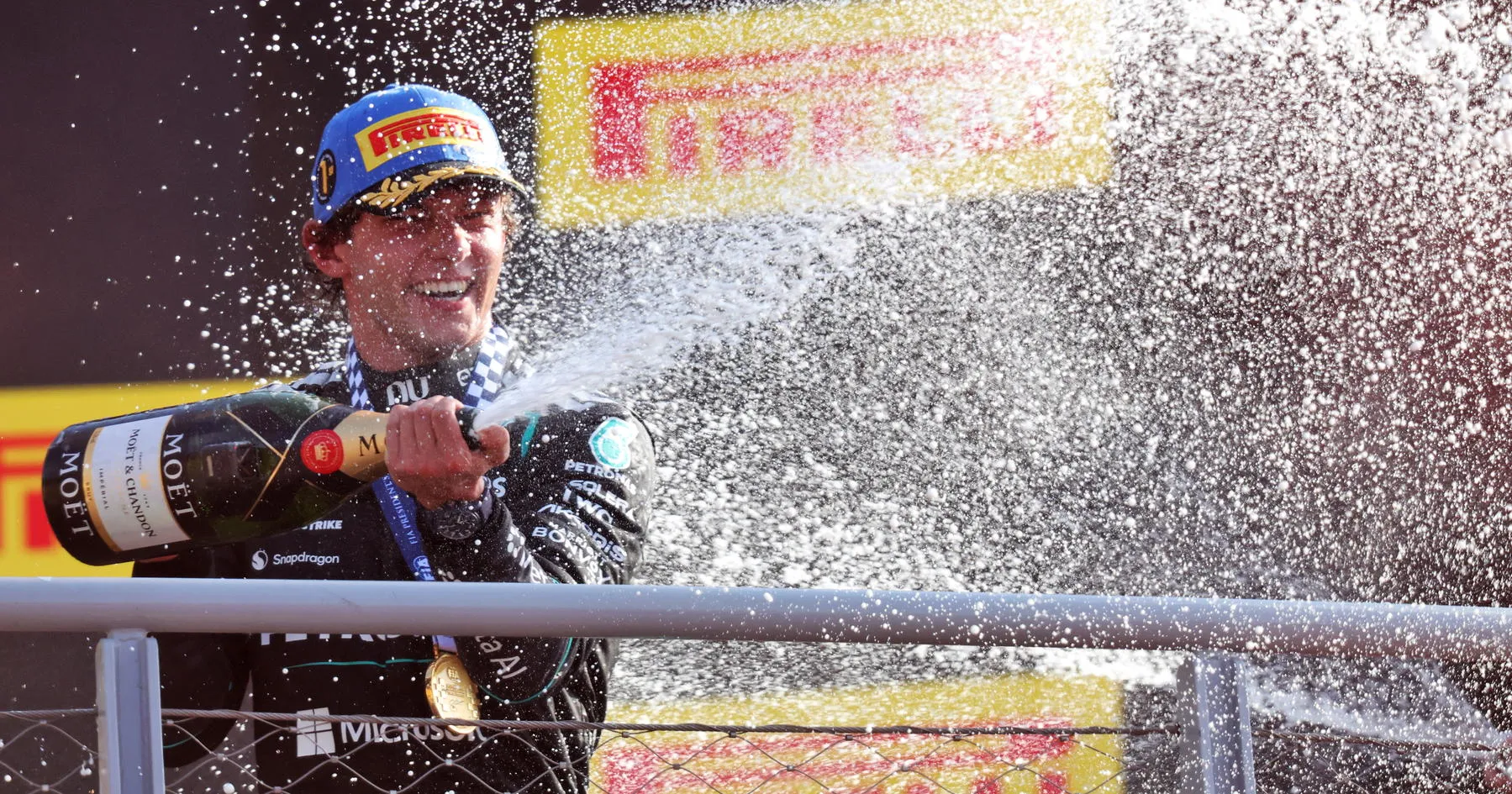 Kimi Antonelli Ukir Sejarah F1, Ferrari Terkendala di Monza - sumber: (racingnews365)