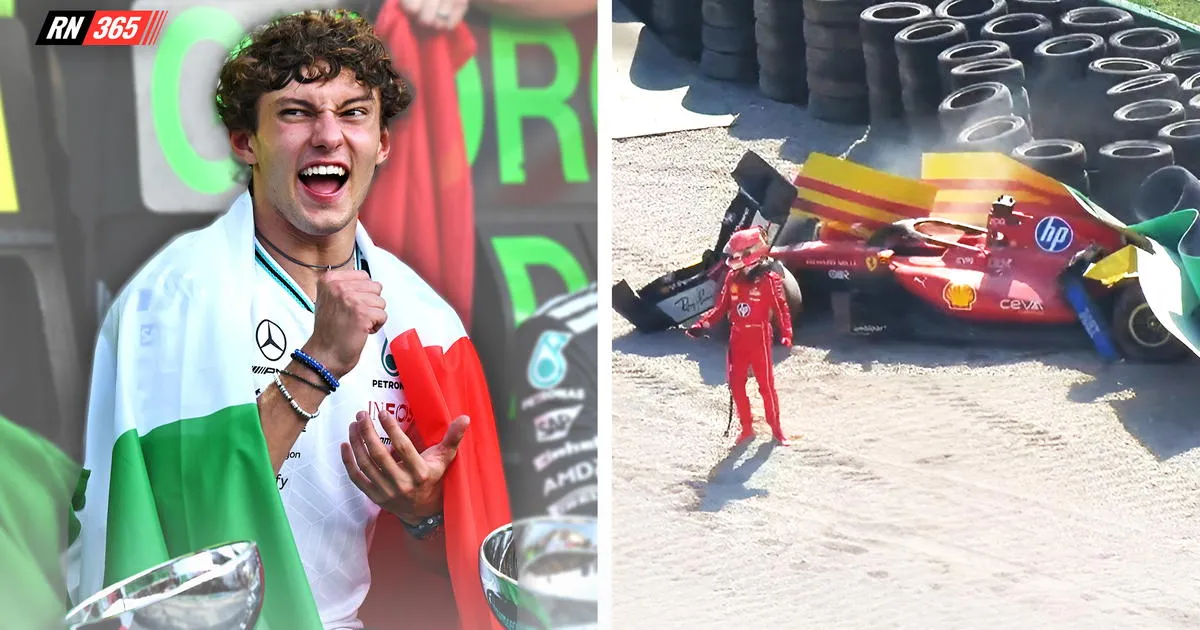 Leclerc Alami Insiden, Antonelli Jadi Raja Italia - sumber: (racingnews365)