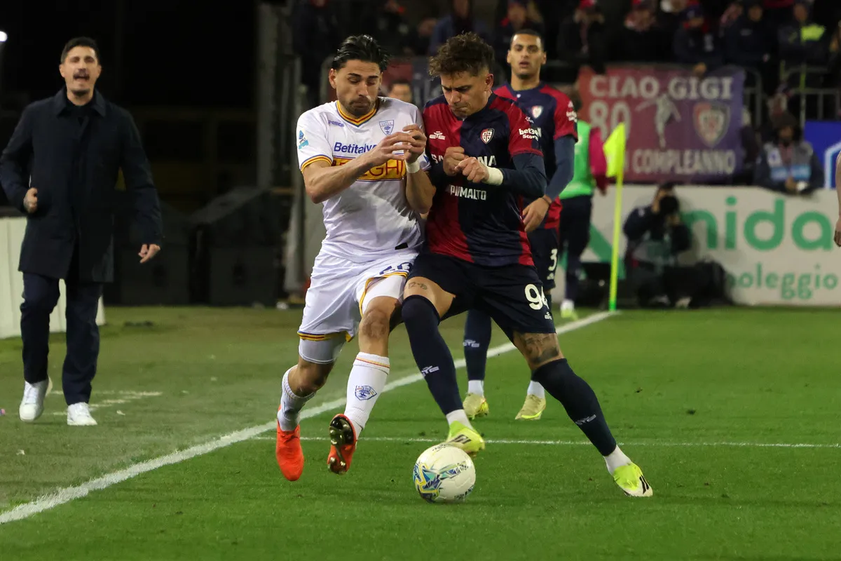 Susunan Pemain Resmi Cagliari vs Lecce dalam Duel Serie A - sumber: (footballitalia)