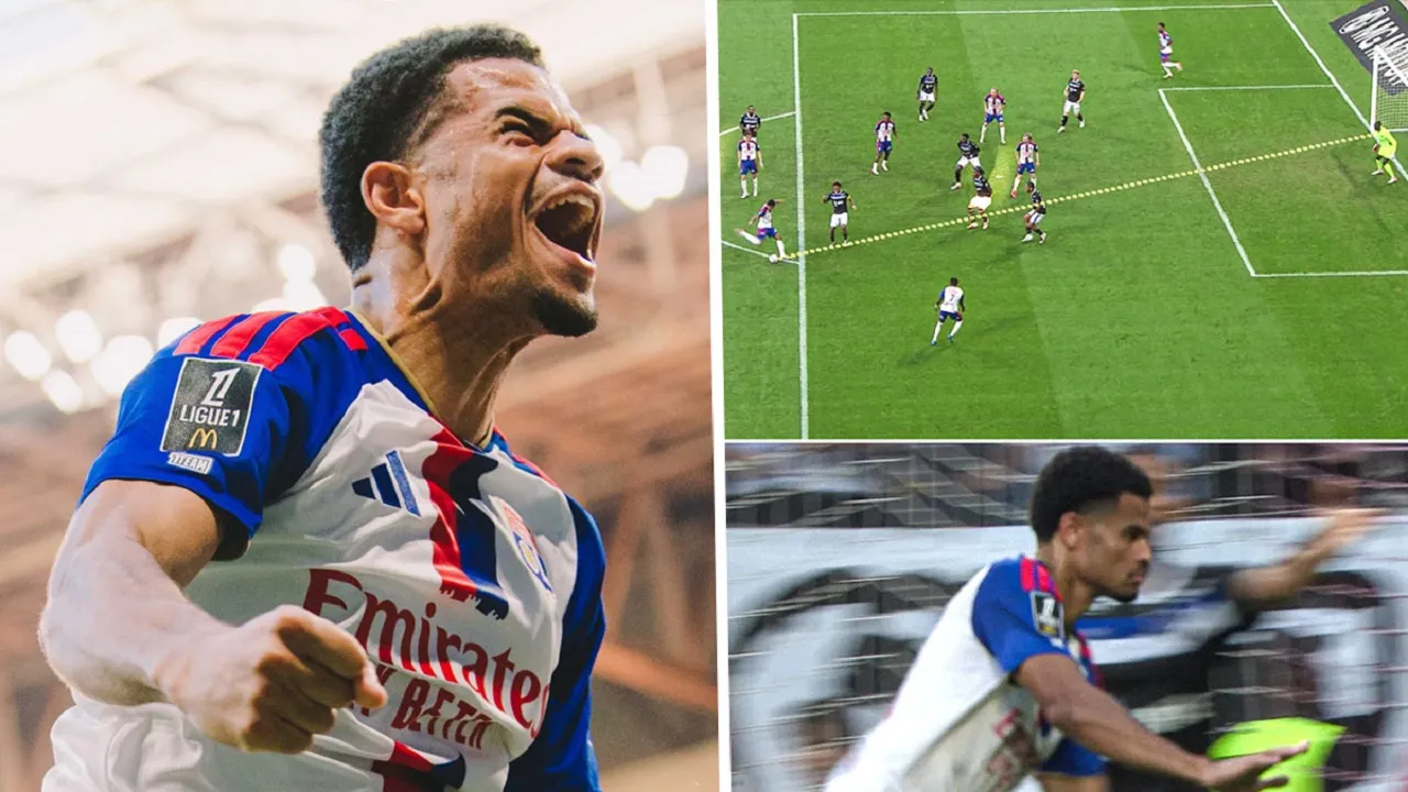 Zachary Athekame Cetak Gol Perdana Bersama Olympique Lyon di Ligue 1