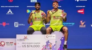 Chirag Shetty Puji Ketajaman Servis Satwiksairaj Usai Menangi China Masters