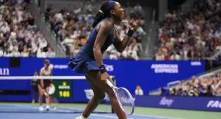 Hasil US Open: Demi Perempatfinal, Cori Gauff Tahan Laju Iva Jovic