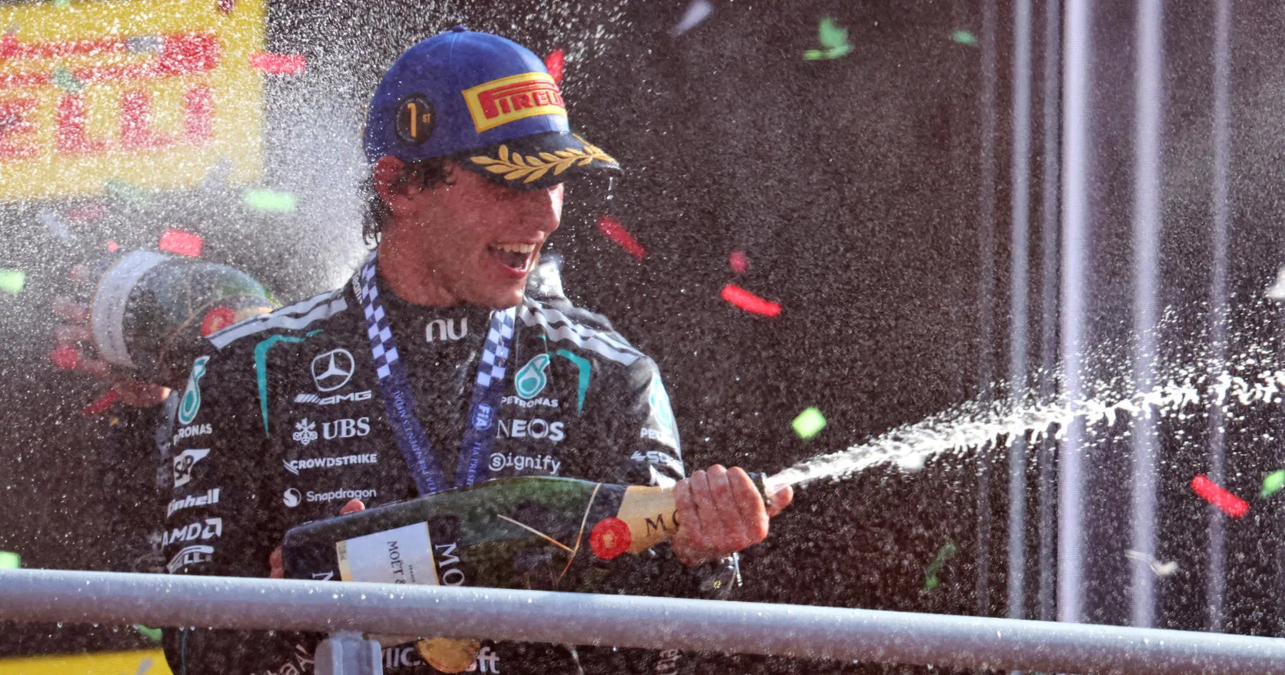 Kimi Antonelli Rayakan Kemenangan GP Italia dengan Cara Unik - sumber: (racingnews365)