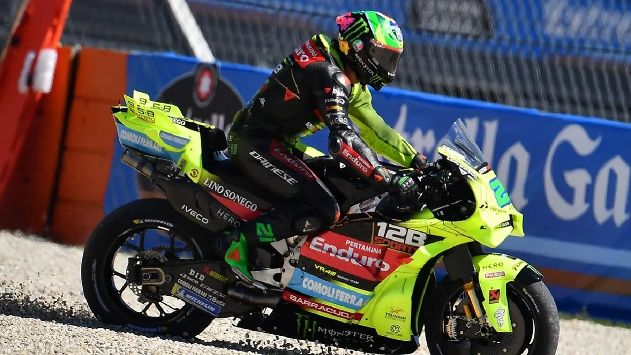 VR46 Racing Team sampaikan perpisahan kepada Franco Morbidelli.